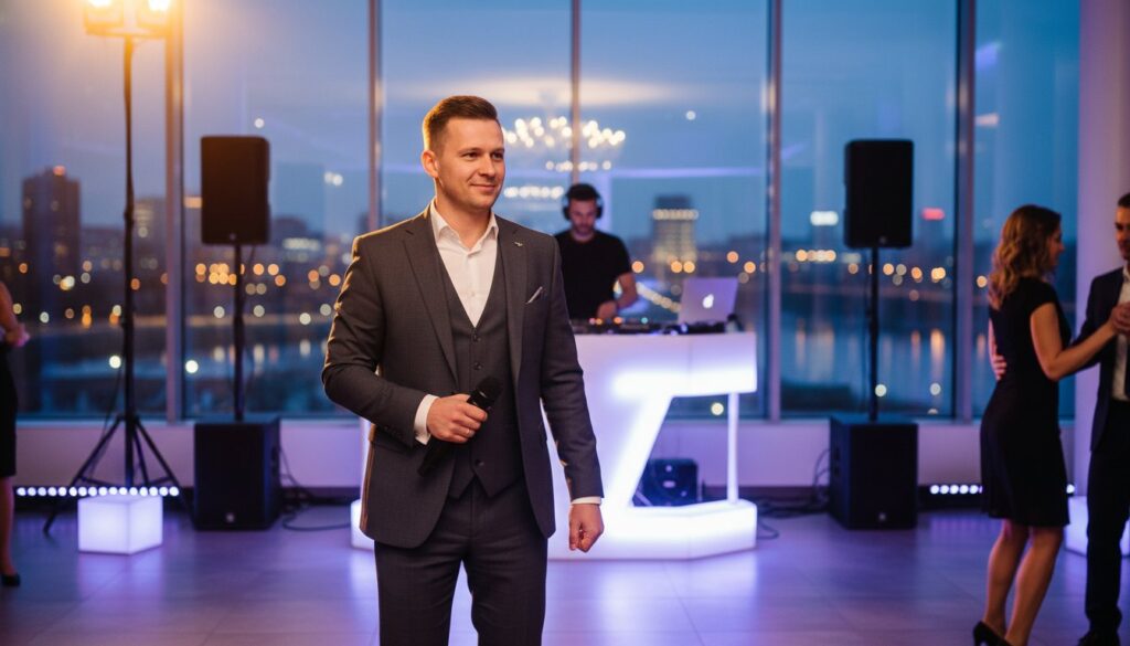 Renginio vedėjas Kaune: kaip išsirinkti profesionalą savo šventei 2026 metais? 5 Renginio vedėjas Kaune: kaip išsirinkti profesionalą savo šventei 2026 metais?